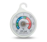 Fridge Or Freezer Thermometer 52 mm Dial, Colour Coded Zones. Ideal For Home, Restaurants, Bars, Cafes