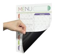 Fridge Planner,Weekly Whiteboard Meal Planning Board | Weekly Schedule Daily Checklist for Shopping Meal Reminder Refrigerator Kitchen Home