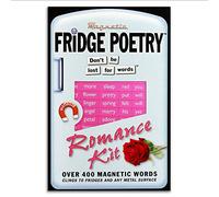 Fridge Poetry - Magnetic Words - Romance Kit - Romantic Words Gift Present Poem Muse Magnet