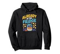 Fridge Ready Overnight Oats Jar Morning Breakfast Devotee Pullover Hoodie