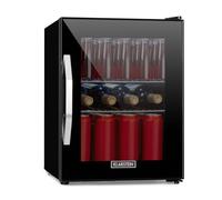 Beersafe M Onyx refrigerator 33 litres 2 shelves panorama glass door