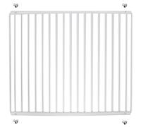 Fridge Shelf for ZANUSSI Refrigerator Freezer Adjustable White Plastic Coated Extendable Arms (Large, 425mm - 670mm x 320mm)