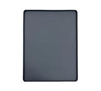 Fridge Silicone Mat: 19.68 x 19.68 inch Waterproof Refrigerator Floor Protector Mat, Multifunction Silicone Floor Mat with Raised Edge for Refrigerator, Washing Machine, Dryer, Wine Cabinet(Gray)