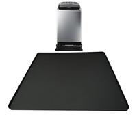 Fridge Silicone Mat - Non Slip Protector Mat, Refrigerator Floor Mat, Reusable Spill Absorbent Pad, Multifunctional Waterproof Anti Slip Silicone Liner With Raised Edges For Wine Cabinet, 23.6x23.6in