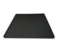 fridge silicone mat with raised edges to prevent water leakage, moisture and floor damage from electrical appliances such as washing machines, dryers, refrigerators, wine cabinets and more