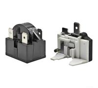 Fridge Starter Relay QP2-15 for ptc Compressor Start Device with Overload Protector for Cooler Repair Kit(H)