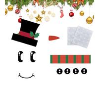 Fridge Sticker - Vinyl Holiday Decals Set | Fridge Door Decals Christmas Decorations with Funny Home Decor, Party, Birthday, Couples Photo Shoots, Car, Living Room, Kitchen | Bedroom