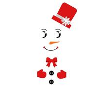 Fridge Sticker - Vinyl Holiday Decals Set | Fridge Door Decals Christmas Decorations with Funny Home Decor, Party, Birthday, Couples Photo Shoots, Car, Living Room, Kitchen | Bedroom