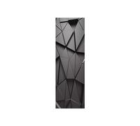 Fridge Stickers to Cover Full Doors 3D Black Self Adhesive Refrigerator Door Sticker Professional Vinyl Wallpaper 60X150CM