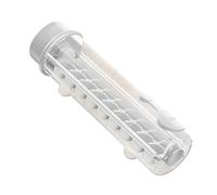 Fridge Storage Ice Cube Maker, Rotating Release Food-Safe Plastic Mold, Leak-Proof Stackable Space-Saving Ice Box for Freezer, Home and Party Use White