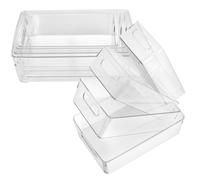 Fridge Storage Organisers - 8PCS Clear 4 Sizes