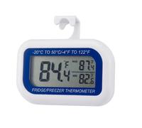 Fridge Temperature Gauge - Magnetic Large LCD Screen Thermometer, Accurate Easy Read Monitor | Refrigerator Freezer Room Temperature Meter for Home Kitchen Restaurants Store Commercial Use