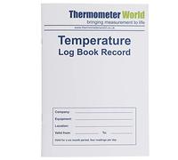 Fridge Temperature Log Book 6 Months Record - Monitor Fridge Freezer Cooking Baking Temperature Food Safety and Hygiene