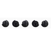Fridge Vent Cover Turnbuckle - 5 Pack Dark Grey NCS7000 Replacement Vent Locks to Fit Dometic L100 & L200 Fridge Vents & Winter Covers Closing Clips for Caravan & Motorhome Vent Systems