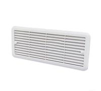 Fridge Vent Mounting Grille, For Thetford Fridge Replacement Part Motorhome Accessory, 483X186mm ABS Ventilation Cover, For Caravan Motorhome Campervan Refrigerator Part 62445480(White)