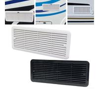 Fridge Vent Mounting Grille For Thetford Refrigerators, 62445480 Replacement RV Refrigerator Ventilation Grill Vent Cover For Campervans And Motorhomes(Black)