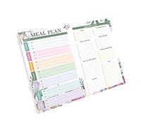 Fridge Weekly Meal Planner 52 Sheets Lined Weekly Journal Notebook for Dinner Breakfast Meal Planning Grocery List and Planner