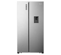 Fridgemaster 519 Litre Side-By-Side American Fridge Freezer With Multiflow - Silver