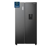 Fridgemaster 547 Litre Side-by-side American Fridge Freezer - Black MS91547BFE [EEK: E]