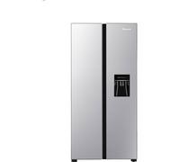 Fridgemaster American Fridge Freezer - Silver - E Rated