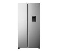 Fridgemaster American Fridge Freezer - Silver
