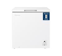 Fridgemaster Chest Freezer, 198 Litre, White, 4-Star Rating, Winter Gu