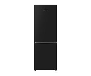 Fridgemaster MC50165EB 50cm Freestanding 60/40 Fridge Freezer - 175-litre capacity with Crisper box - Reversible Door - LED Lighting- 4 Star Freezer Rating - Black