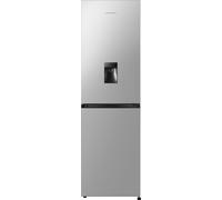 Fridgemaster MC55251DES 182cm 50/50 No Frost Fridge Freezer - Silver - E Rated, Silver
