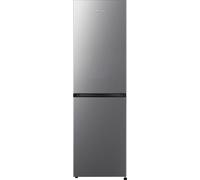 Fridgemaster MC55251DS 182cm 50/50 No Frost Fridge Freezer - Silver - D Rated, Silver