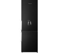 Fridgemaster 70/30 Fridge Freezer - Black - E Rated