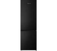 Fridgemaster MC55265EB 180cm 70/30 Fridge Freezer - Black - E Rated, Black