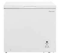 Fridgemaster MCF198E 89cm Chest Freezer in White 191 Litres 0 85m