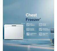 Fridgemaster MCF297E 111.4cm Chest Freezer - White