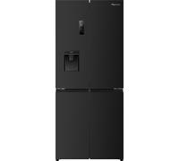 Fridgemaster American Fridge Freezer - Black