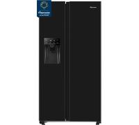 Fridgemaster MS91500IEB American Fridge Freezer - Black