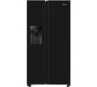 Fridgemaster MS91500IFB American Fridge Freezer - Black