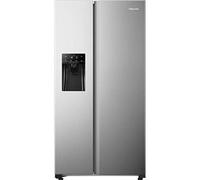 Fridgemaster MS91500IFS Non-Plumbed Total No Frost American Fridge Freezer - Silver - F Rated