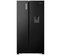 Fridgemaster MS91520DEB American Fridge Freezer - Black