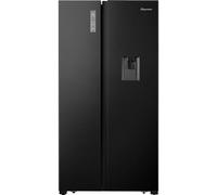 Fridgemaster 519 Litre Side-By-Side American Fridge Freezer - Black MS91520DEB [EEK: E]
