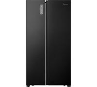 Fridgemaster MS91520EB Total No Frost American Fridge Freezer - Black - E Rated