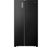 Fridgemaster MS91520EB Total No Frost American Fridge Freezer - Black - E Rated