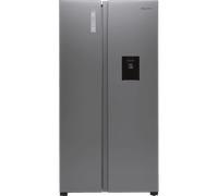 Fridgemaster MS91521FFS American Fridge Freezer - Silver - F Rated