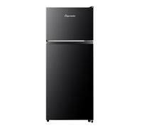 Fridgemaster MTM48120EB 80/20 Fridge Freezer - Black - E Rated, Black
