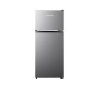 Fridgemaster MTM48120ES 48cm Freestanding Top Mounted Fridge Freezer - 124-litre capacity with Adjustable Thermostat - Reversible Door - LED Lighting- 4 Star Freezer Rating - White - E Rated