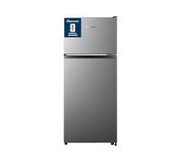 Fridgemaster MTM48120ES 48cm Freestanding Top Mounted Fridge Freezer - 124-litre capacity with Adjustable Thermostat - Reversible Door - LED Lighting- 4 Star Freezer Rating - White - E Rated