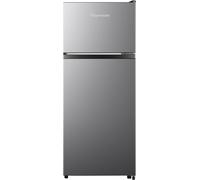 Fridgemaster MTM48120ES 48cm Freestanding Top Mounted Fridge Freezer - 124-litre capacity with Adjustable Thermostat - Reversible Door - LED Lighting- 4 Star Freezer Rating - White - E Rated