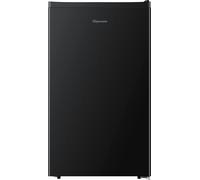 Fridgemaster Compact 84cm Fridge with Ice Box Black, MUR4894EB, 82L Capacity, Adjustable Thermostat, Reversible Door, Low Noise, E Rated