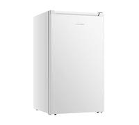 Fridgemaster MUZ4860E Freestanding Undercounter Freezer, 61Litres, 4 Star Freezer Rating, 48cm width, E Rated in White