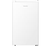 Fridgemaster MUZ4860E Freestanding Undercounter Freezer, 61Litres, 4 Star Freezer Rating, 48cm width, E Rated in White