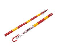 Fridgestea 3 Ton Heavy Duty Car Recovery Tow Bar, 1.8M Tow Pole Towbar Towing Bar Spring Damper Pole Stabilizer for Car Van Truck SUV (3 Ton)